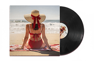 Jersey Beach App — record sleeve